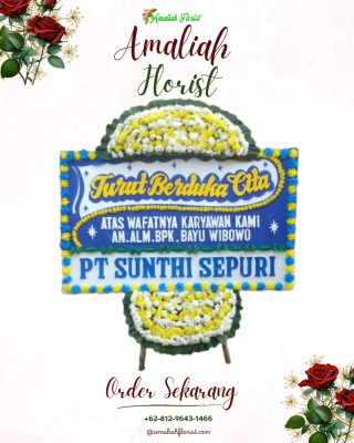 Papan Bunga Duka di Sumay